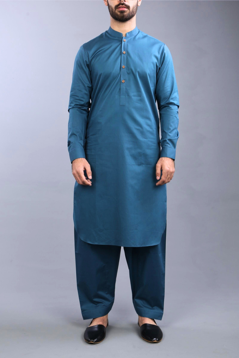 Versatile Comfort Zinc Soft Cotton Unstitched Shalwar Kameez for Men-NL-9006